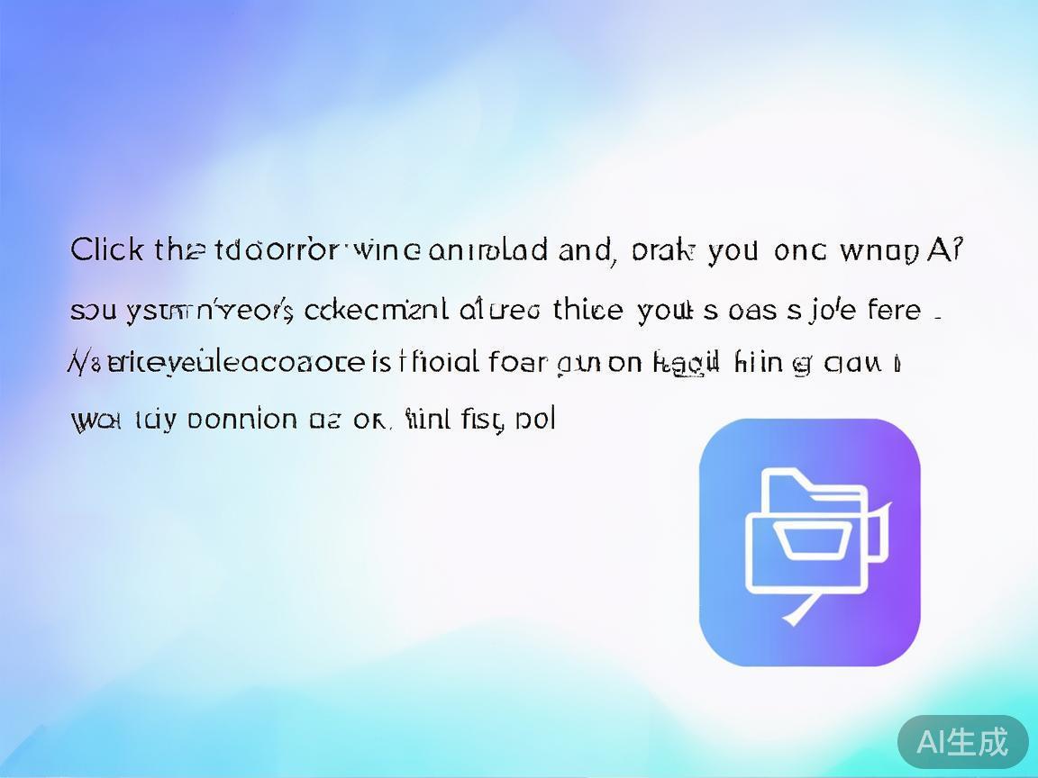 Android用户：点击安卓版下载链接，系统会提示